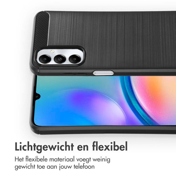 imoshion Brushed Backcover Samsung Galaxy A05s - Zwart