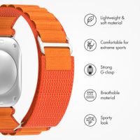 Accezz Nylon Alpine Band Apple Watch | 44/45/46/49 mm - Orange