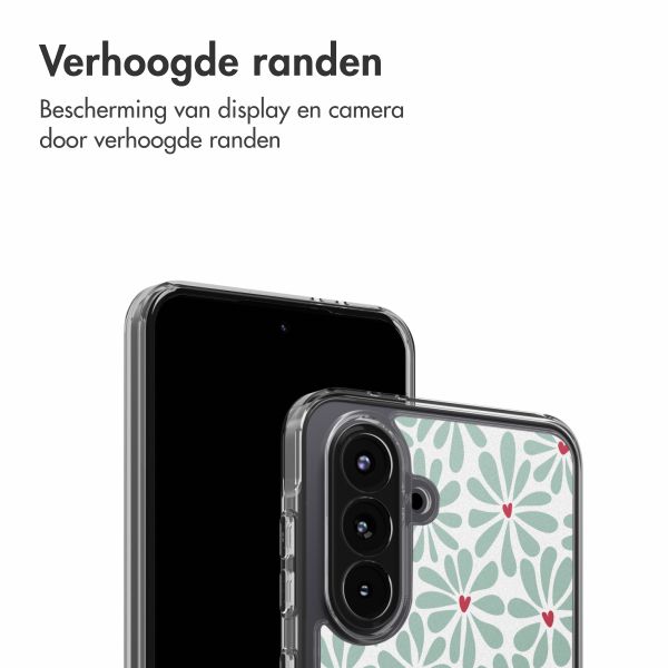 imoshion Design hoesje Samsung Galaxy A56 - Bloom Love Sage Green