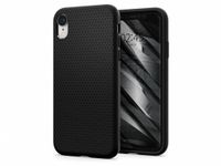 Spigen Liquid Air™ Backcover Apple iPhone Xr - Zwart