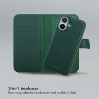 Selencia Olyn Uitneembare Bookcase met MagSafe Apple iPhone 17 - Groen