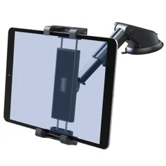 Accezz Tablet houder auto - Dashboard of voorruit - Verstelbaar - Universeel - Zwart