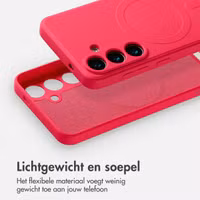 imoshion Color Backcover met MagSafe Samsung Galaxy S25 Plus - Neon Pink