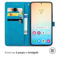 imoshion Mandala Bookcase Samsung Galaxy S24 / S25 - Turquoise