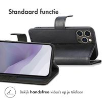 imoshion Luxe Bookcase Apple iPhone 14 Pro Max - Zwart