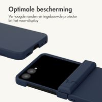 imoshion Color Backcover met Stand Samsung Galaxy Z Flip 8 - Donkerblauw