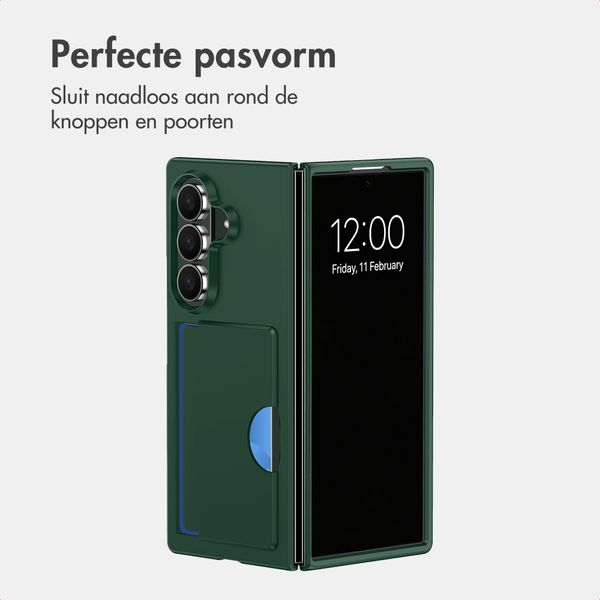 imoshion Backcover met pashouder Samsung Galaxy Z Fold 8 Ultra - Donkergroen