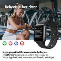 Lintelek Smartwatch ID205G - Zwart