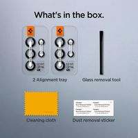 Spigen GLAStR Camera Protector Glas 2 Pack Samsung Galaxy S23 Ultra - Zwart