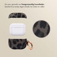 Selencia Sabi Case met panterprint  Apple Airpods 3 - Midnight Black
