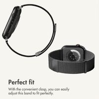 imoshion Milanese Magnetic Band Apple Watch | 38/40/41/42 mm - Black