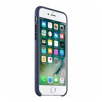 Apple Leather Backcover Apple iPhone SE (2022 / 2020) / 8 / 7 - Midnight Blue