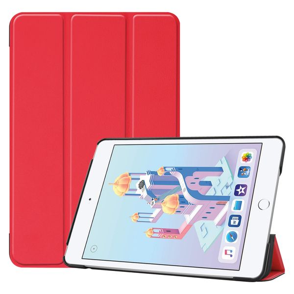imoshion Trifold Bookcase Apple iPad Mini 5 (2019) / Mini 4 (2015) - Rood
