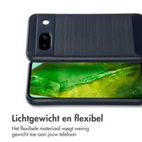 imoshion Brushed Backcover Google Pixel 8a - Donkerblauw