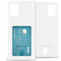imoshion Softcase Backcover met pashouder Galaxy A71 - Transparant
