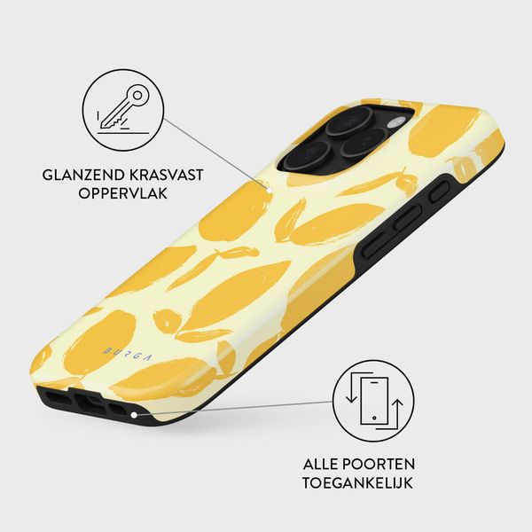 Burga Tough Backcover iPhone 16 Pro - Lemon Tart