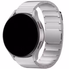 Selencia Stalen magnetisch bandje  - Universeel 20 mm aansluiting - Zilver