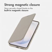 imoshion Transparent Bookcase with MagSafe Samsung Galaxy S26 - Beige