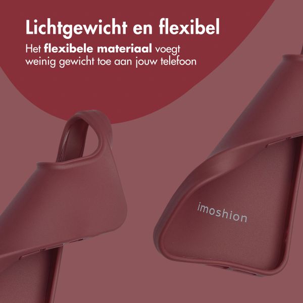 imoshion Color Backcover Apple iPhone 14 - Wine Red