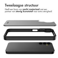 Accezz Rugged Frosted Backcover Samsung Galaxy A15 (5G/4G) - Zwart