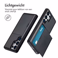 imoshion Backcover met pasjeshouder Samsung Galaxy S25 Ultra - Zwart