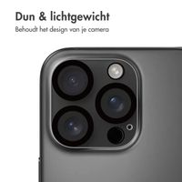 imoshion Camera Protector Glas 2 Pack Apple iPhone 16 Pro / 16 Pro Max - Zwart