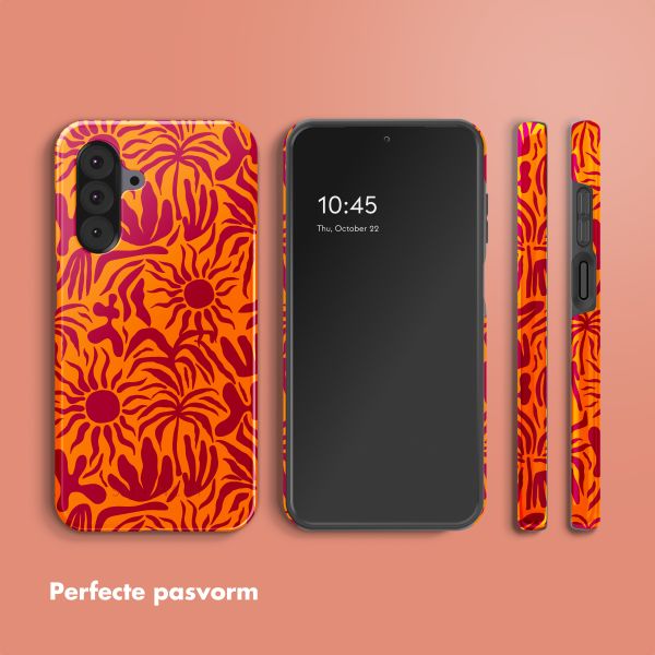 Selencia Vivid Backcover Samsung Galaxy A26 - Tropical Vibes Apricot