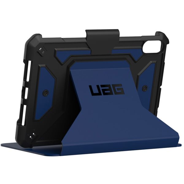 UAG Metropolis Bookcase Apple iPad Mini 7 (2024) / iPad Mini 6 (2021) - Blauw