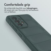 imoshion EasyGrip Backcover Samsung Galaxy A52(s) (5G/4G) - Donkergroen