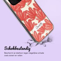 Hoesje met eigen foto en/of tekst Apple iPhone 16 Pro - Bloemen