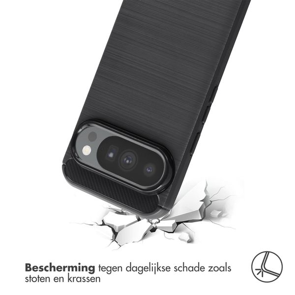 imoshion Brushed Backcover Google Pixel 11 Pro - Zwart
