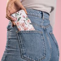 imoshion Design Softcase Bookcase Apple iPhone 13 Pro - Blossom Watercolor White