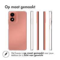 Accezz Clear Backcover Motorola Moto G04 / G24 - Transparant