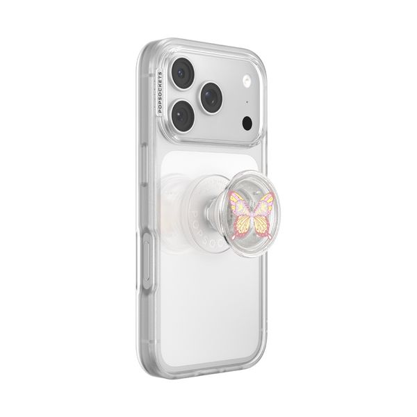 PopSockets PopTop - Glitter Sunset Mariposa