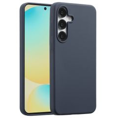 Accezz Liquid Silicone Backcover met MagSafe Samsung Galaxy S25 FE - Donkerblauw