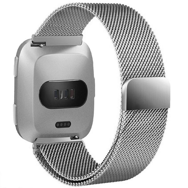 imoshion Milanees Watch bandje Fitbit Versa 2 / Versa Lite - Zilver