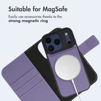 imoshion Detachable 2-in-1 Luxury Bookcase Apple iPhone 17 Pro - Purple