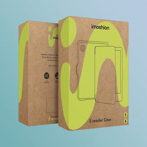 imoshion Design Clear Backcover Kobo Libra Colour - Botanica