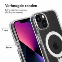Accezz Ring Stand Backcover met MagSafe Apple iPhone 13 - Transparant