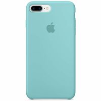 Apple Silicone Backcover Apple iPhone 8 Plus / 7 Plus - Sea Blue