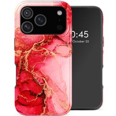 Selencia Vivid Backcover met MagSafe Apple iPhone 17 Pro - Rosy Marble