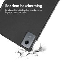 imoshion Trifold Bookcase Lenovo Idea Tab - Zwart