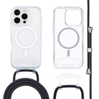 imoshion MagSafe Backcover met afneembaar koord Apple iPhone 16 Pro - Transparant
