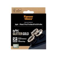 PanzerGlass Camera Protector Hoops Optic Rings voor de Apple iPhone 17 Pro / 17 Pro Max - Glitter Goud