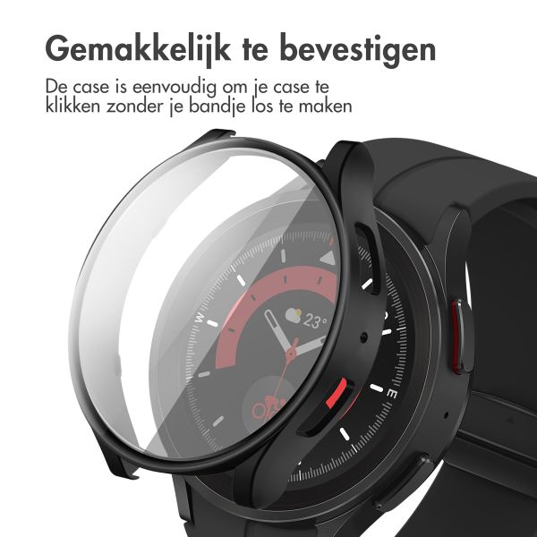 imoshion Full Cover Hardcase Samsung Galaxy Watch 6 40 mm - Zwart