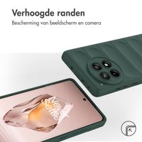 imoshion EasyGrip Backcover OnePlus 12R - Donkergroen