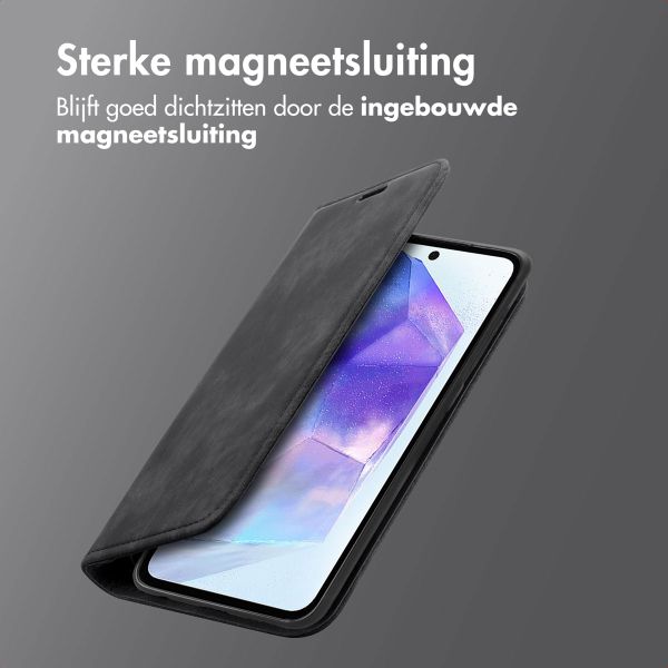 imoshion Slim Bookcase Samsung Galaxy A55 - Zwart