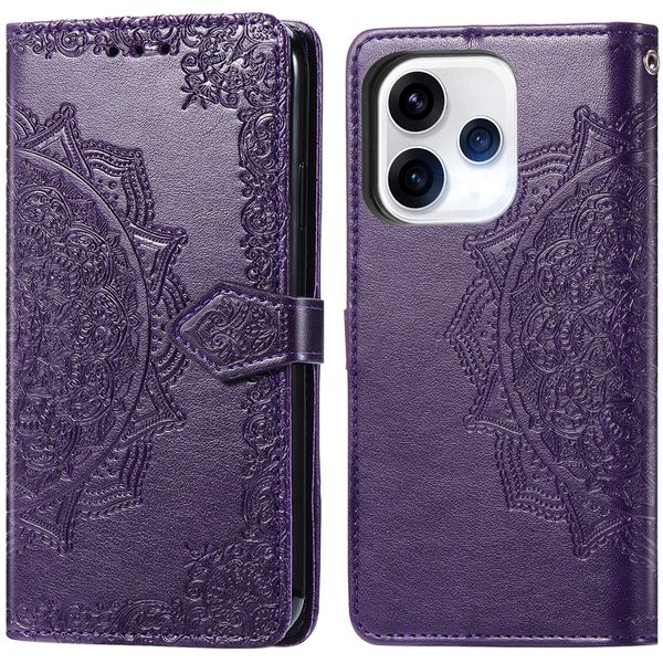 imoshion Mandala Bookcase Oppo Reno15 (5G) - Paars