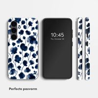 Selencia Vivid Backcover met MagSafe Samsung Galaxy S24 - Midnight Blossom