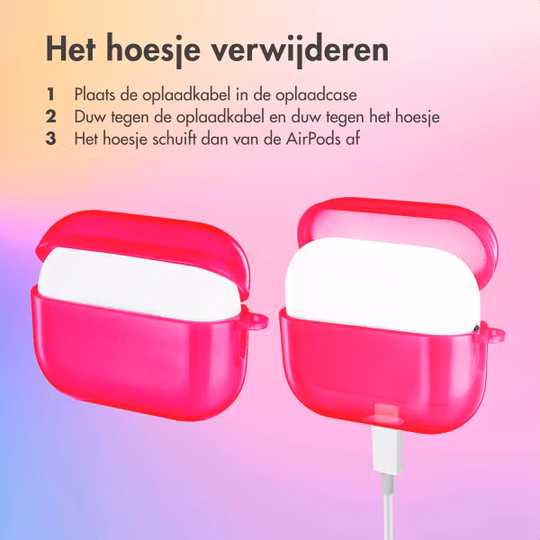 imoshion Neon Case Apple AirPods Pro 2  - Neon Roze